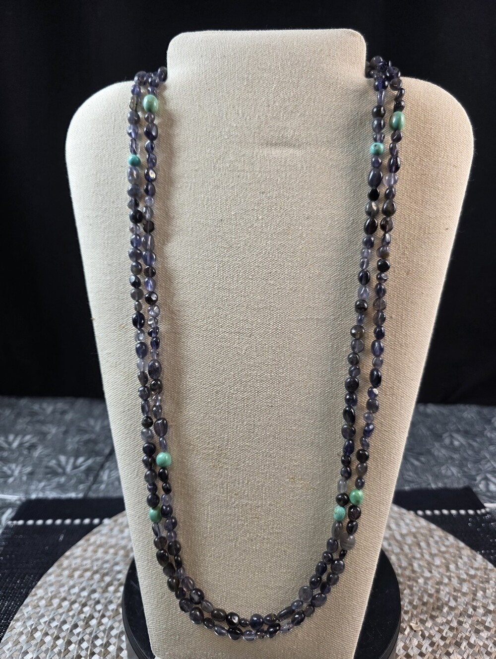 Jay King Mine Finds Labradorite Turquoise Necklace